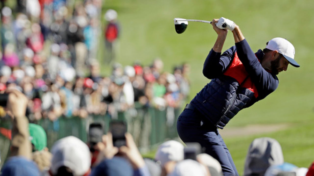 It's Dustin Johnson's time to lead the Americans